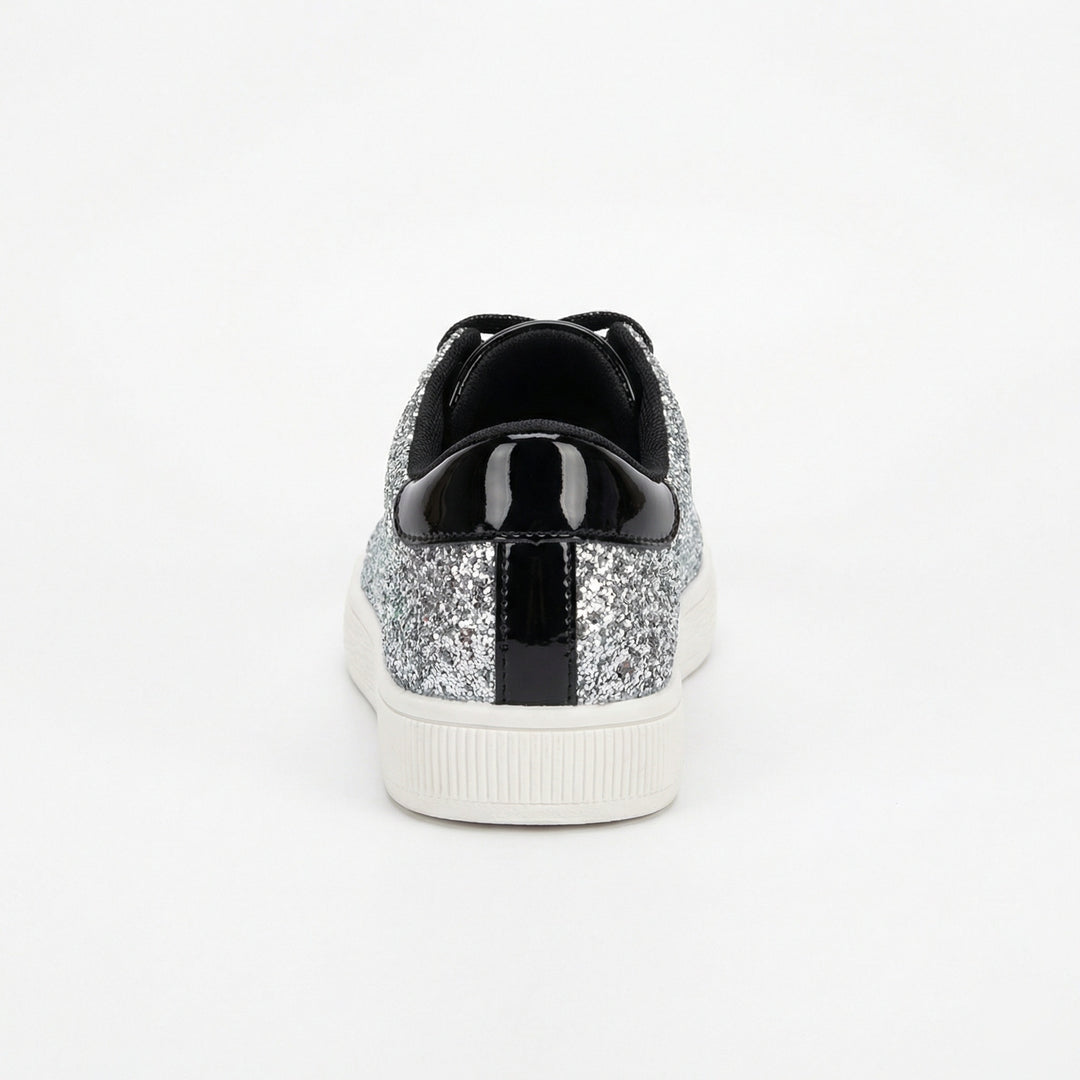 luxuriöser lässiger Glitzer-Damenschuh