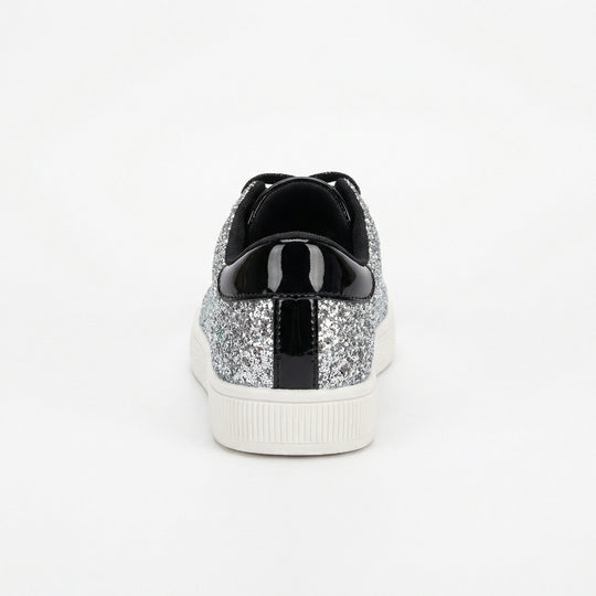 luxuriöser lässiger Glitzer-Damenschuh
