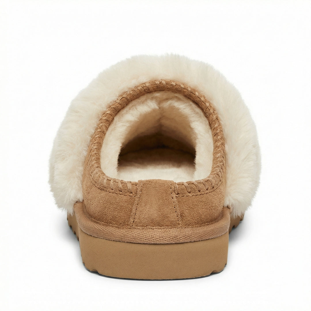 Winterhausschuhe - Warm - Fell - Hausschuhe - Damenschuhe R&B