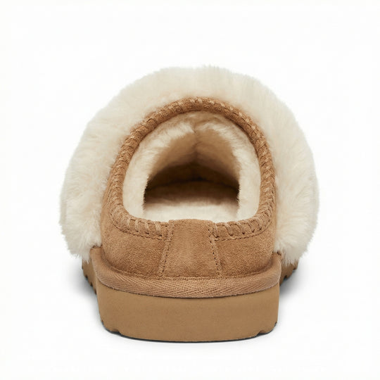 Winterhausschuhe - Warm - Fell - Hausschuhe - Damenschuhe R&B