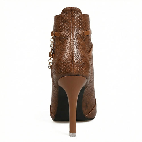 Modische Spitze Stiefeletten für Damen R&B