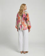 Damen Chiffon Blusentop Elegant
