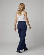 Damen Hochtaillierte Weite Hose