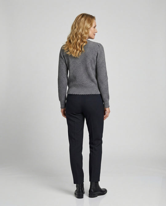 Damen Cardigan mit dekorativen Knöpfen