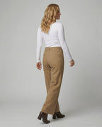 Damen Cropped Jeans weit geschnitten