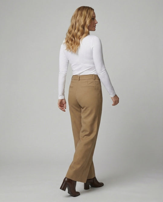 Damen Cropped Jeans weit geschnitten