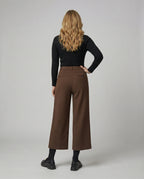 Damen Weite Stoffhose klassisch geschnitten