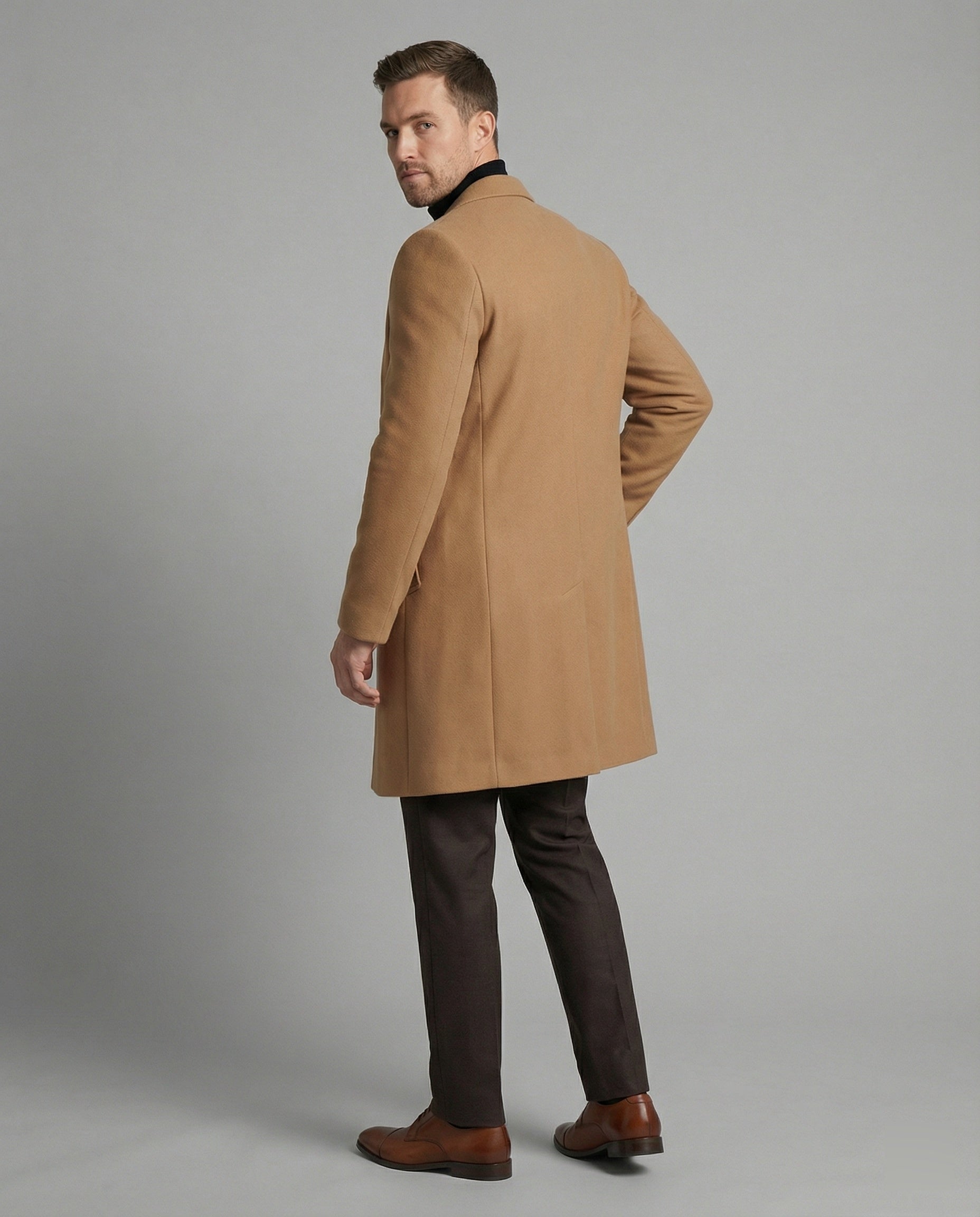 R&B | Langer Trenchcoat für Herren