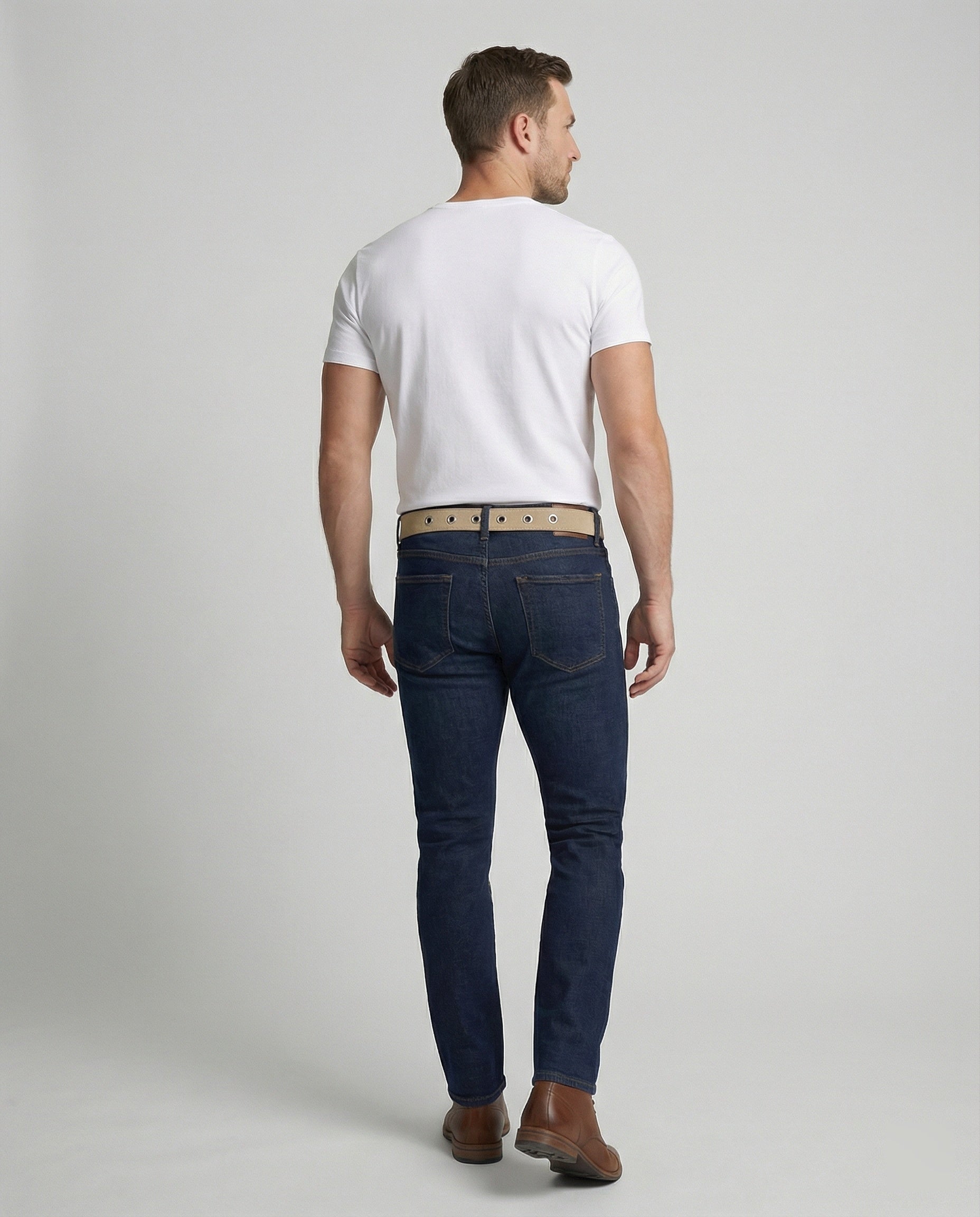 R&B | Herren Wildledergürtel Klassischer & Eleganter Wildledergürtel für Männer