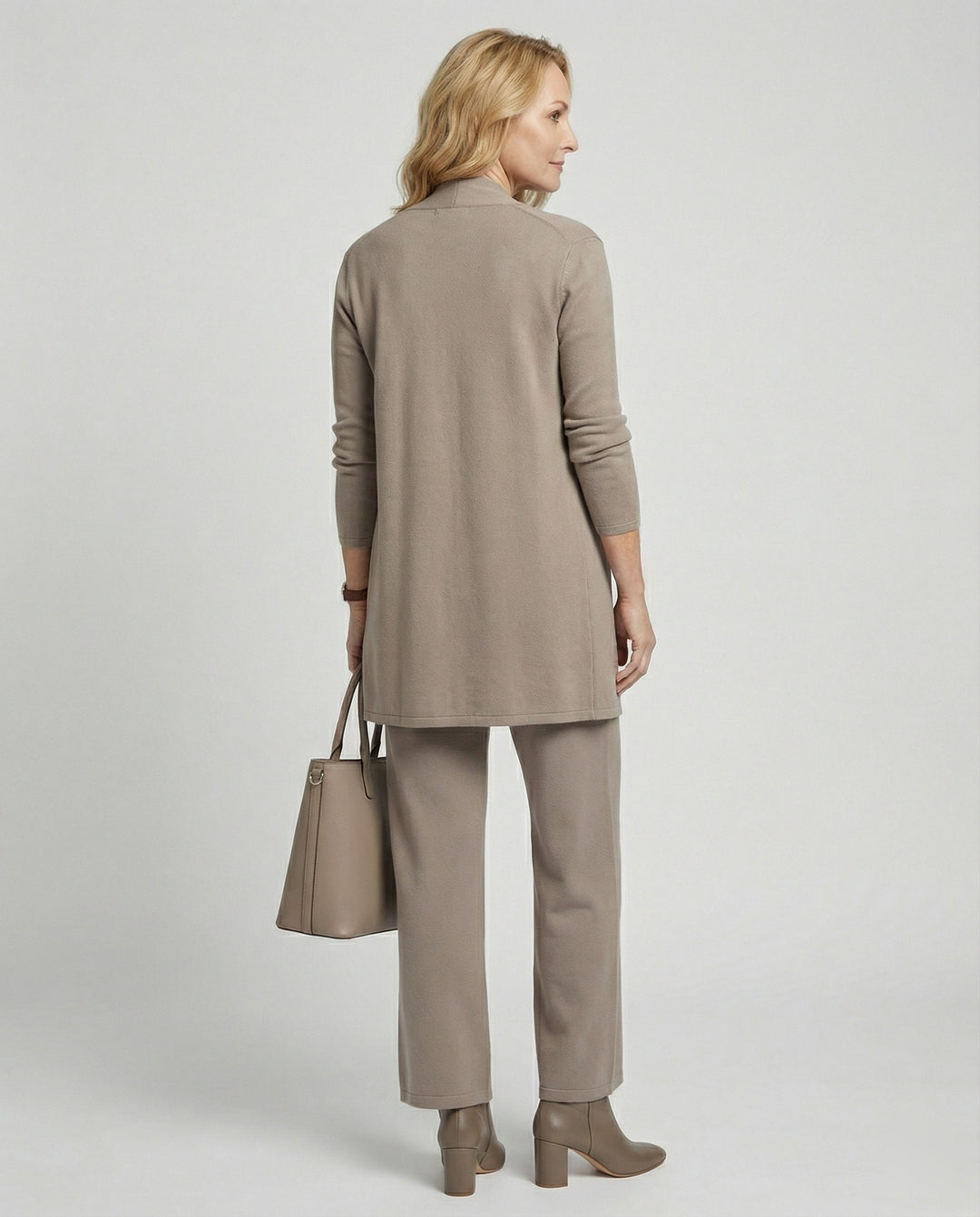 Damen Zweiteiler Set Blazer Palazzohose