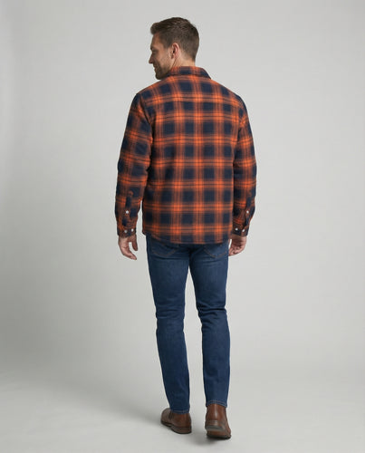 R&B | Karierte Jack mit Fleece-Futter
