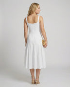 Damen Midikleid mit elegantem Schnitt