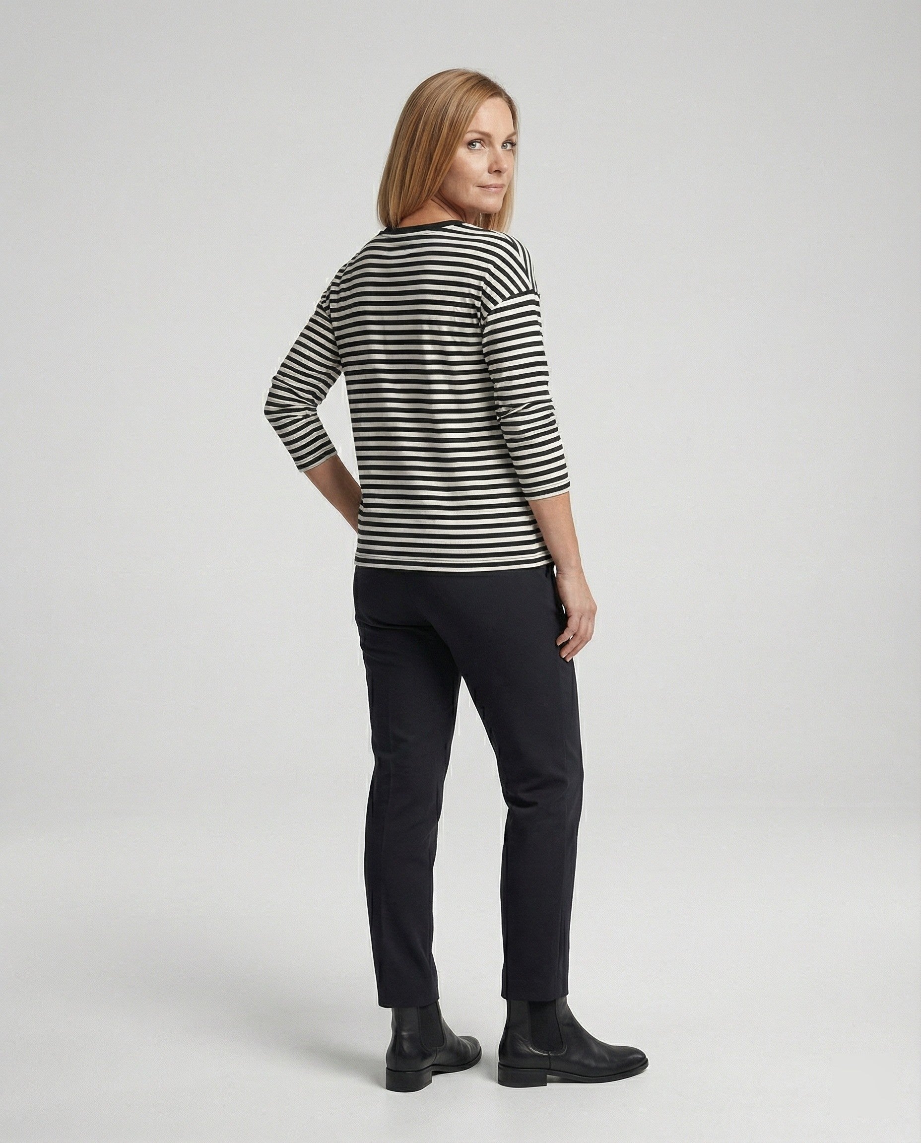 Freizeitkleidung Damen Longsleeve Breton
