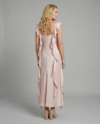 Abendkleid Elegant Mit Drapiertem Dekolleté Damen