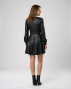 Damen Cocktailkleid Elegant Wickeloptik