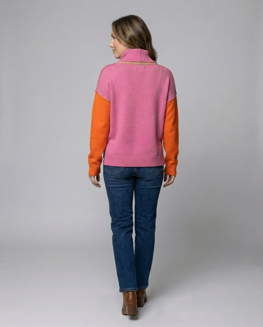 R&B | Lässiger Rollkragenpullover