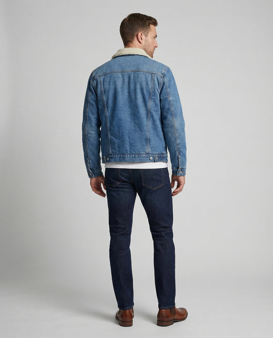 Warme Denimjacke Winter