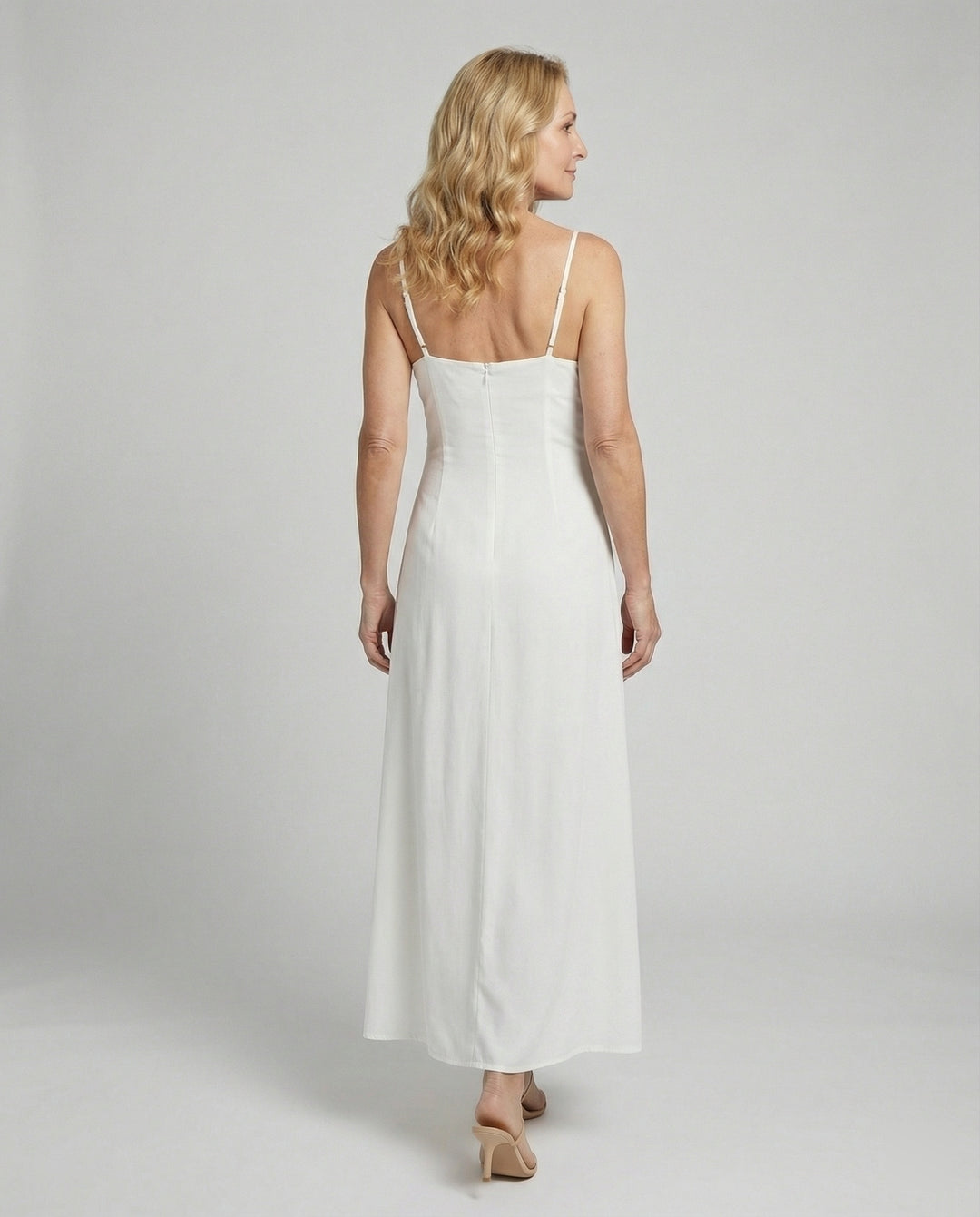 Damen Maxikleid mit Korsett Bustier