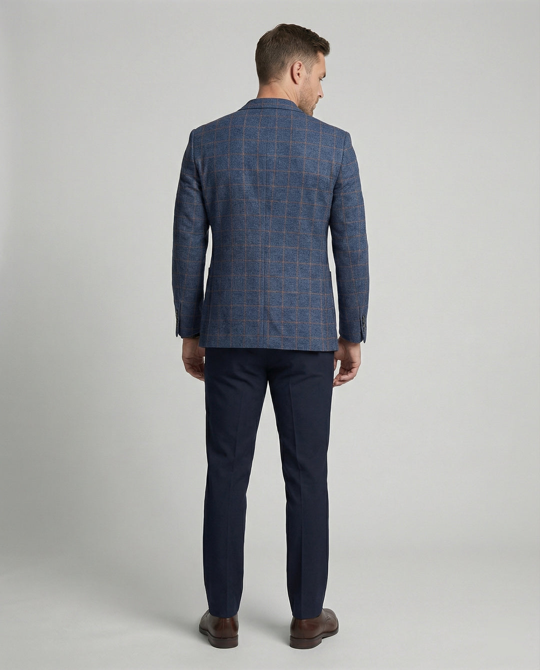 Herren Karosakko Slim Fit Business