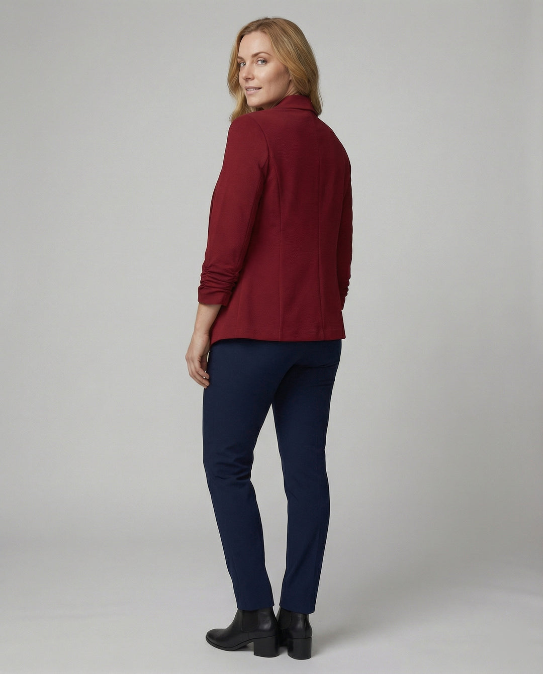 R&BMode – Stilvoller Blazer Mit Offener Vorderseite