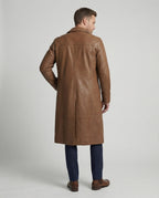 Kunstleder Wintermantel Herren
