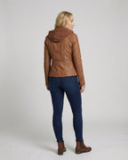 Wetterfester Damen jacke mit Kapuze