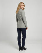 Taillierter Blazer Mit Bindegürtel Damen