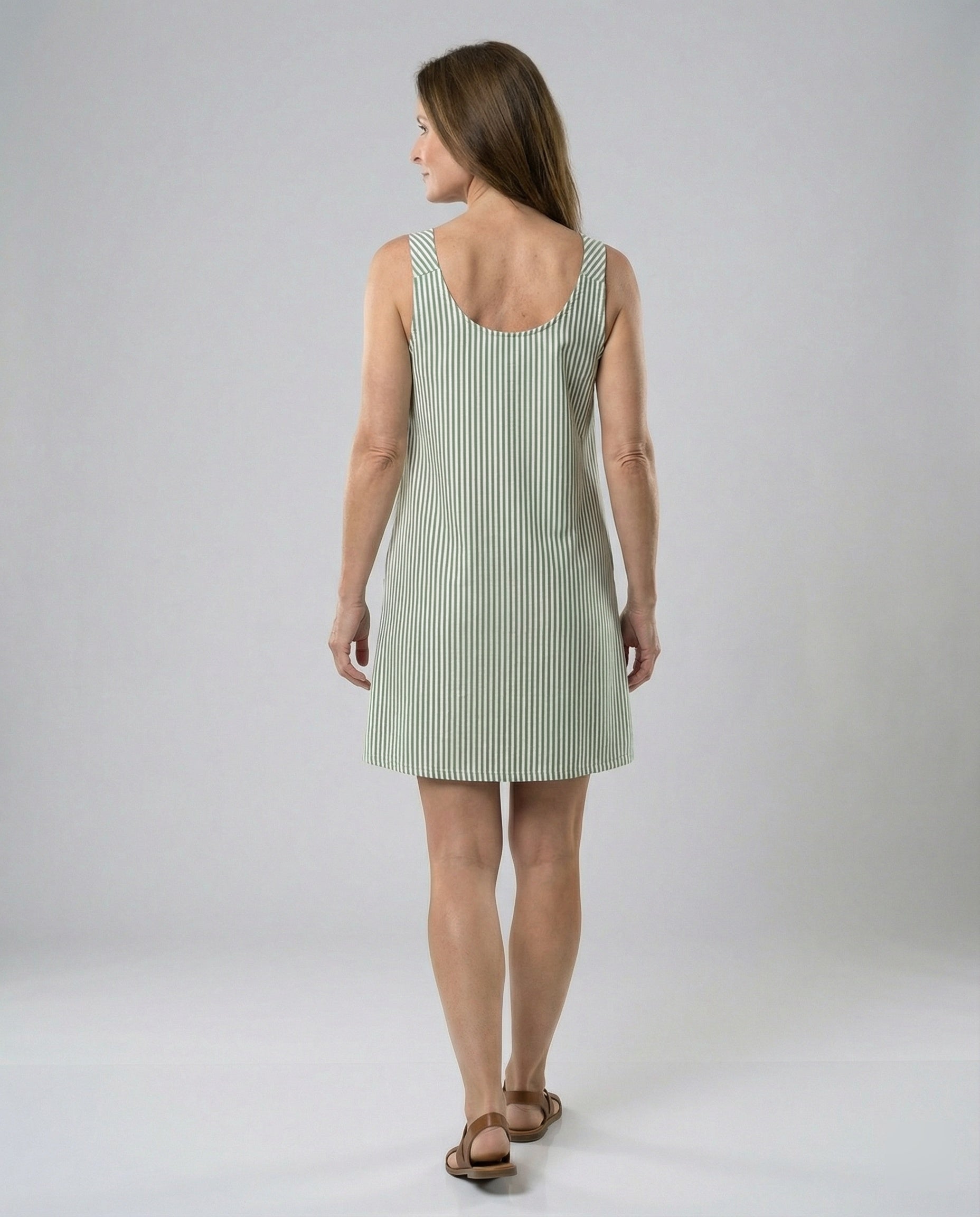 A-Linien Sommerkleid Mit Taschen Damen
