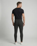 Herren stylische und bequeme Slim-Fit Hose mit gestreiftem Design