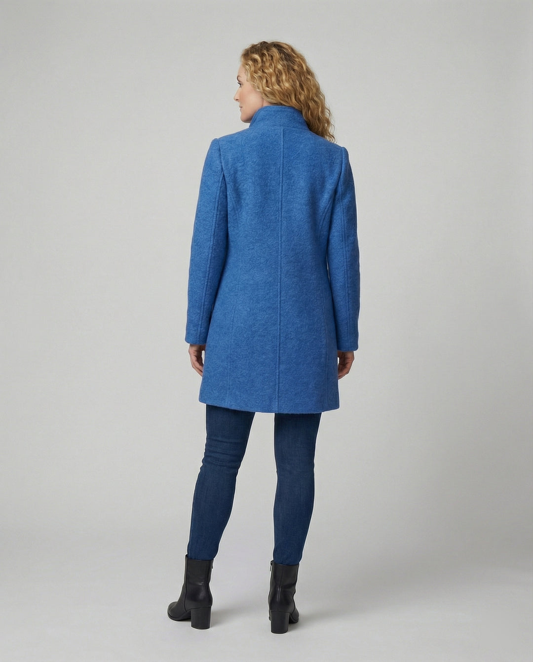 R&B | Elegante Jacke Aus Wollmischung Wolle Warm, Stilvoll