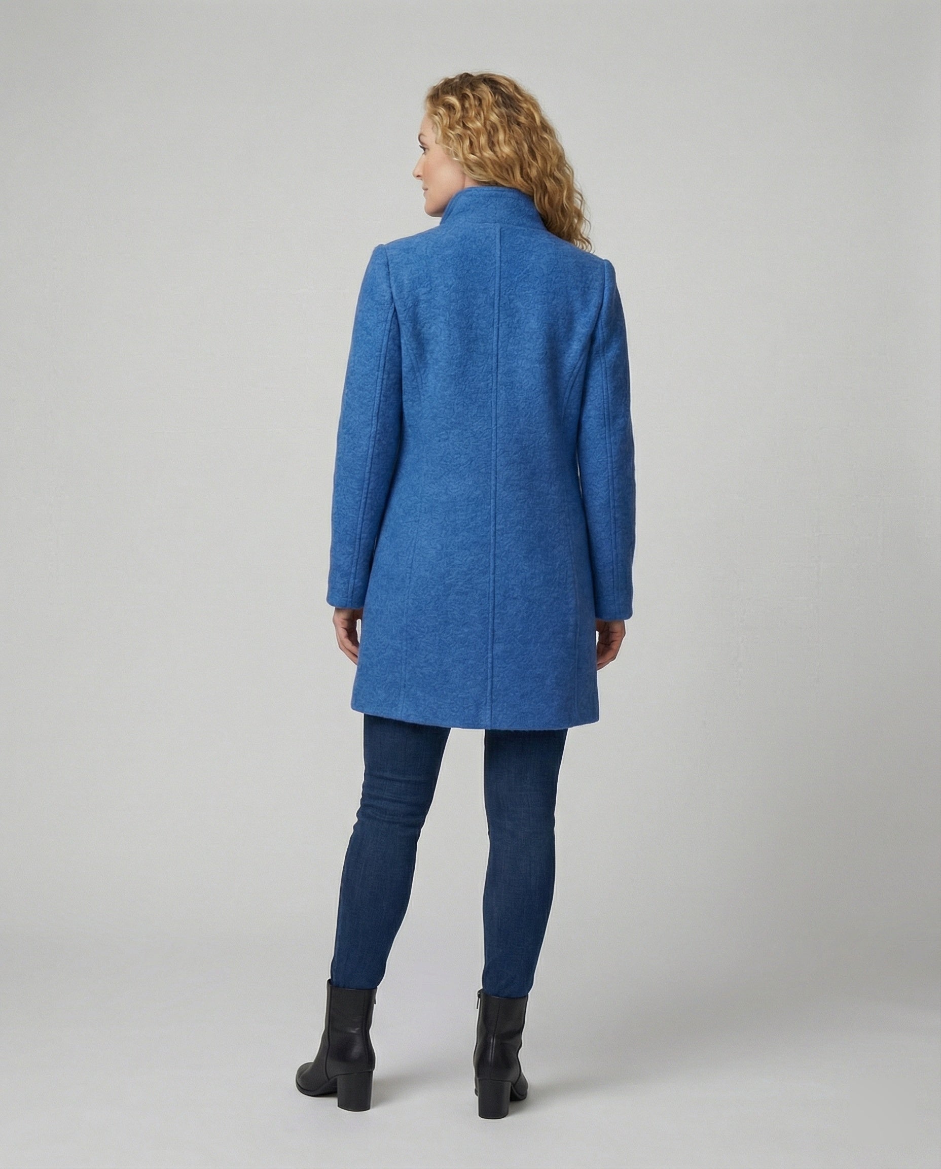R&B | Elegante Jacke Aus Wollmischung Wolle Warm, Stilvoll