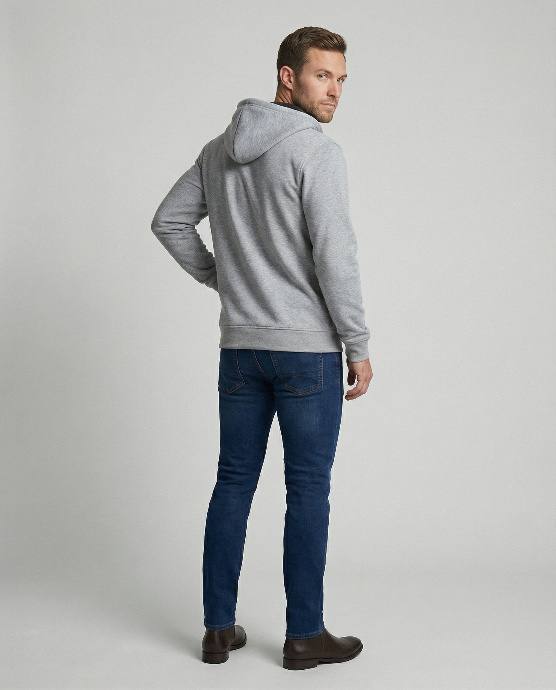 R&B | Cooler Männer Halbzip Hoodie