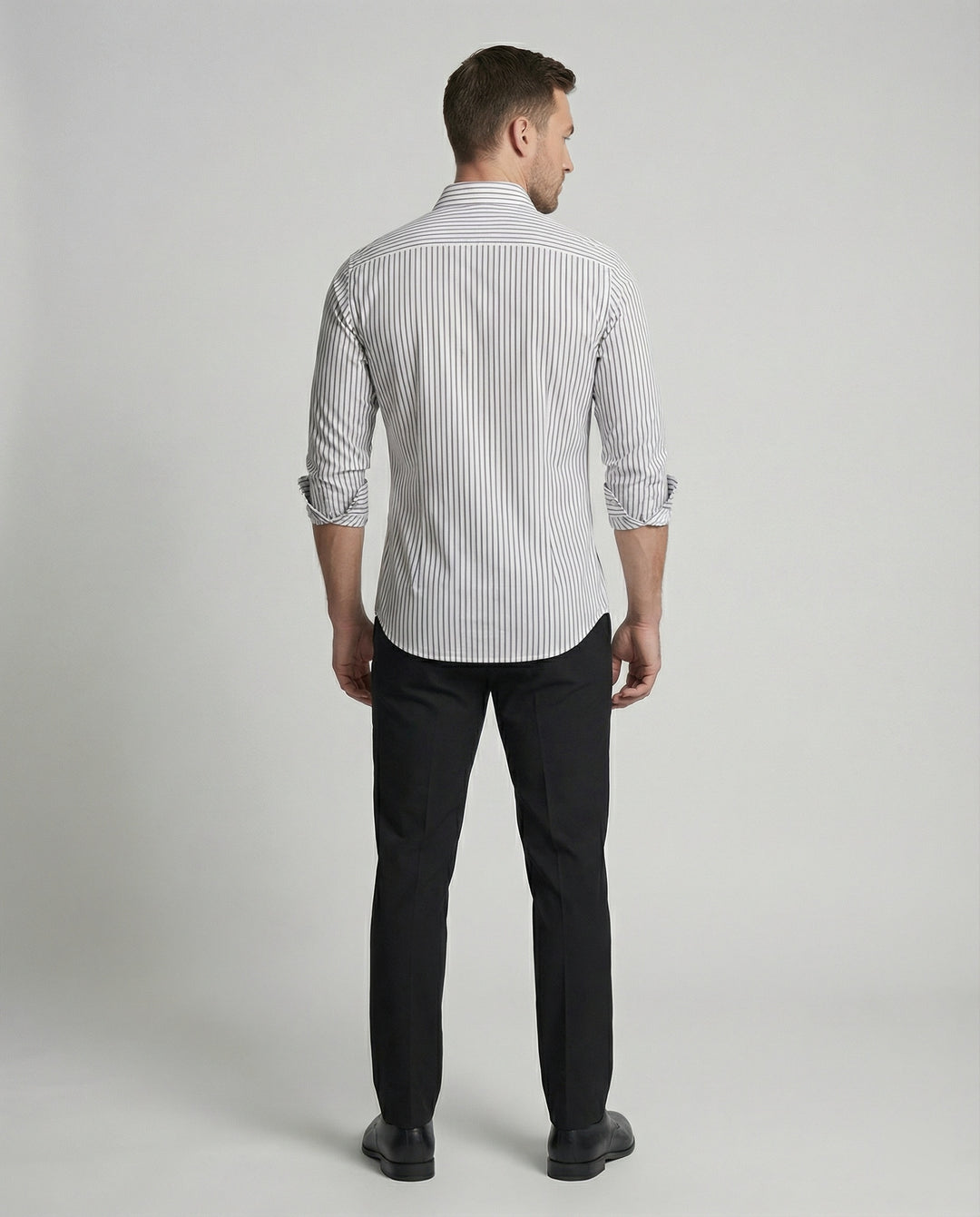 Herren Hemd gestreift slim fit