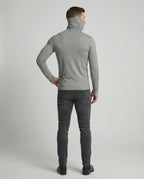 Herren Funktionsshirt mit hohem Kragen und innovativem Feuchtigkeitsmanagement R&B