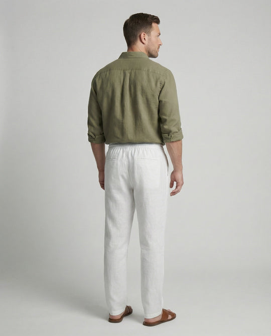 Lässige Leinenhose Herren