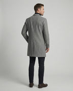 Eleganter Wintermantel Revers Herren