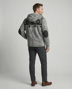 Tribal Print Kapuzenjacke Herren