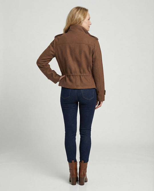 Damen Freizeitjacke mit Taillierung und Taschen