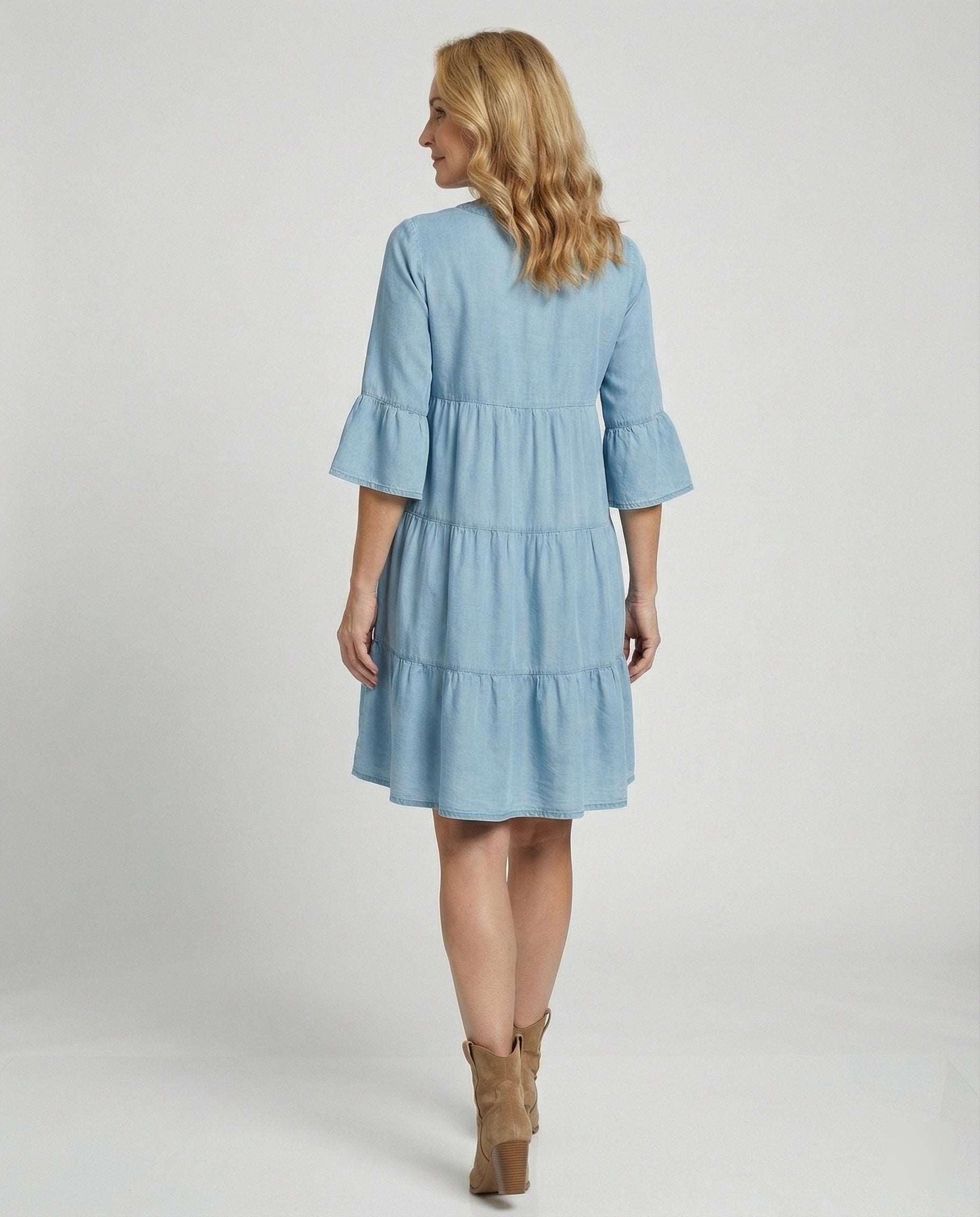 Damen Sommerkleid mit schwingendem Rock