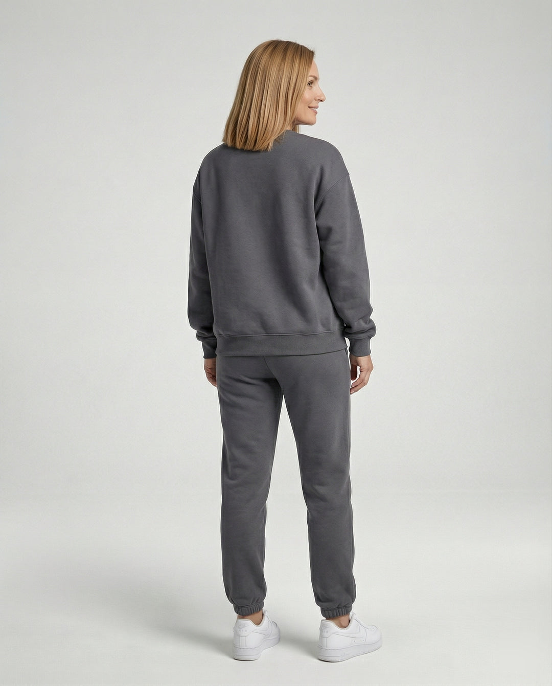 Damen Jogginganzug mit College Aufdruck