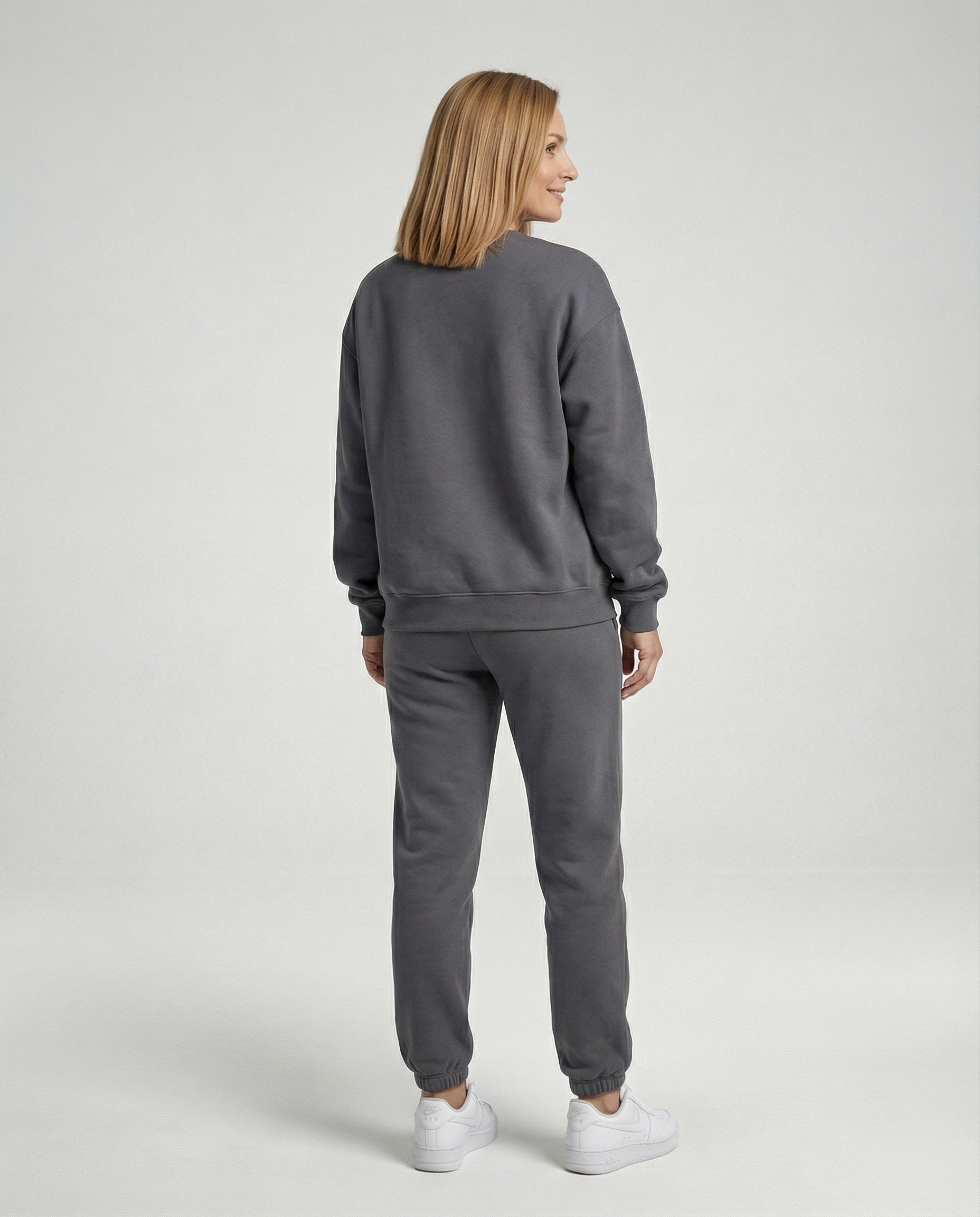 Damen Jogginganzug mit College Aufdruck