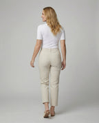 Damen Weite Stoffhose High Waist elegant geschnitten