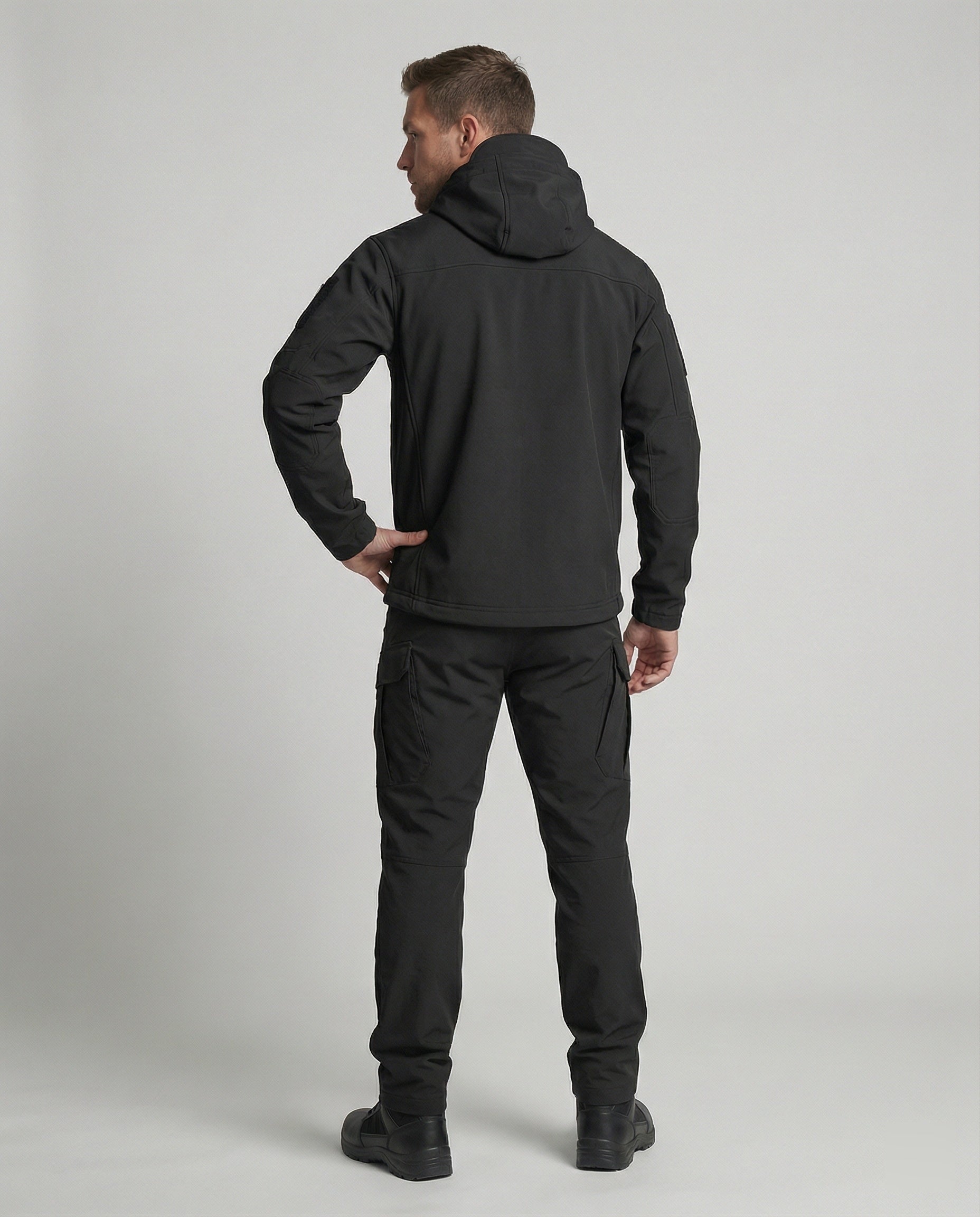 Multifunktionale Herren Fleecejacke