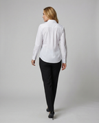Hemdbluse Damen figurbetont mit Knopfdetails