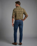 Herren Langarmhemd Herren Flanell