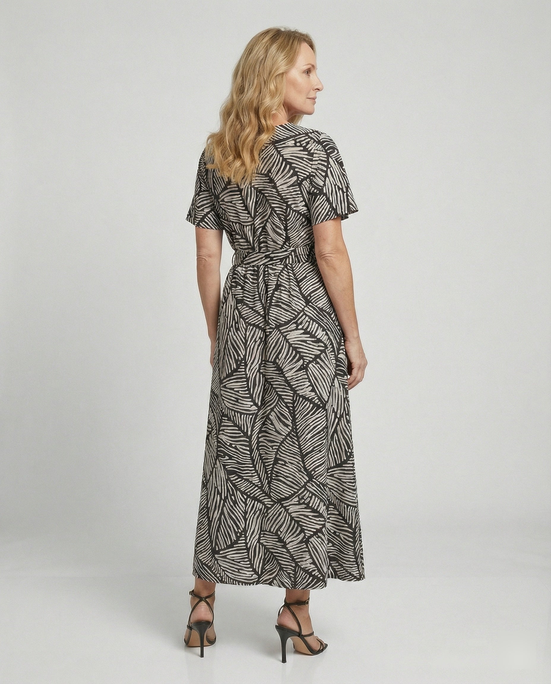 Maxikleid Damen ZR&Bra Print