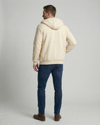 R&B | Warmer Fleecegefütterter Winterhoodie für Herren