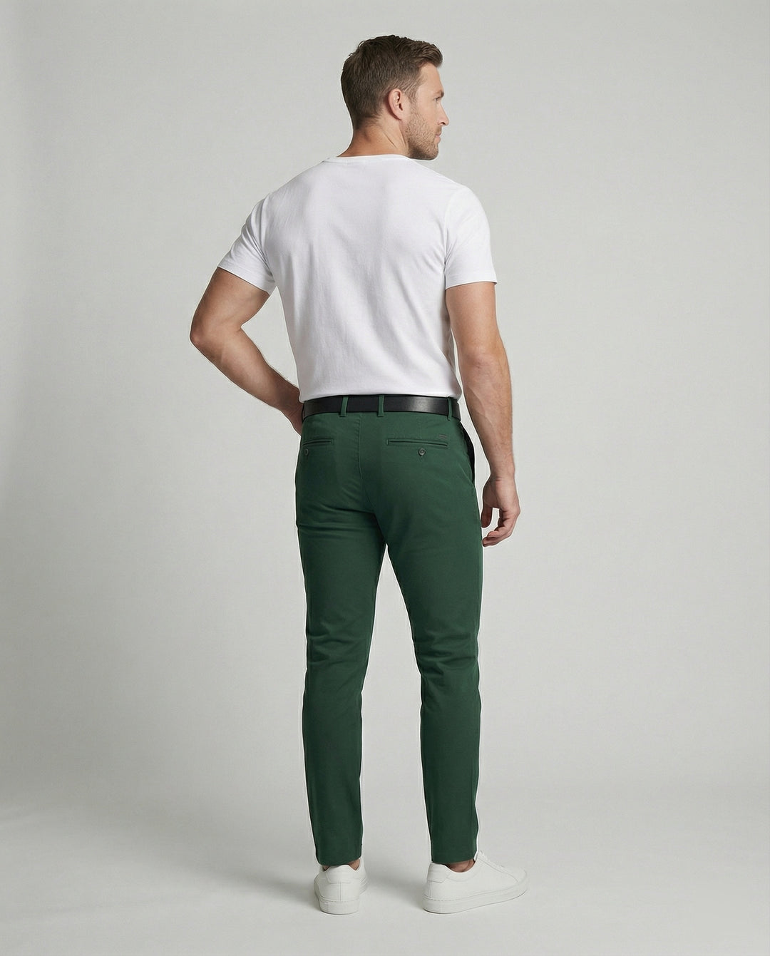 Herren Chinohose Slim Fit bequem