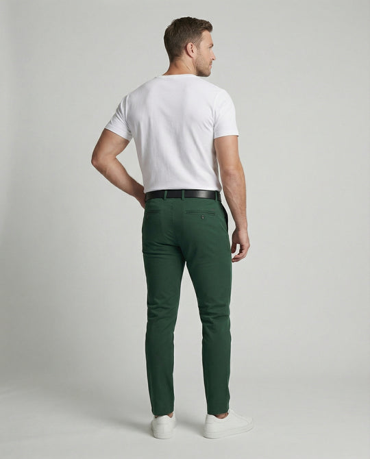 Herren Chinohose Slim Fit bequem