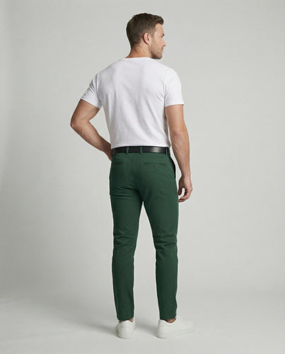 Herren Chinohose Slim Fit bequem